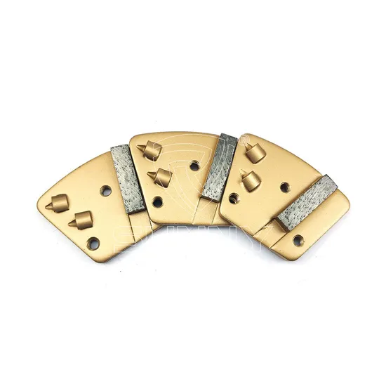 Blastrac Trapezoid PCD Wing Diamond Grinding Disc for Concrete Floor Epoxy Glue Mastic Removal