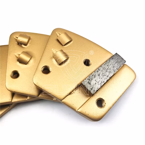 Blastrac Trapezoid PCD Wing Diamond Grinding Disc for Concrete Floor Epoxy Glue Mastic Removal