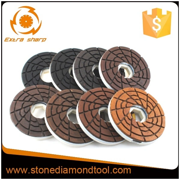 Granite/ Marble/ Engineered Stone Snail Lock Straight Edge Polishing Pads